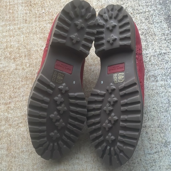 NWOB Marc Joseph New York Central Park West red wingtips oxford shoes sz 6 - Picture 8 of 8